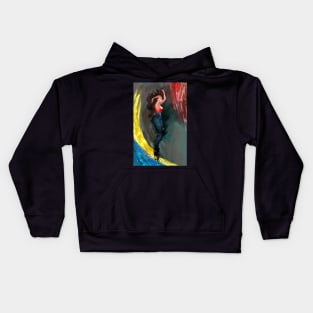 Ukraine mermaid Kids Hoodie